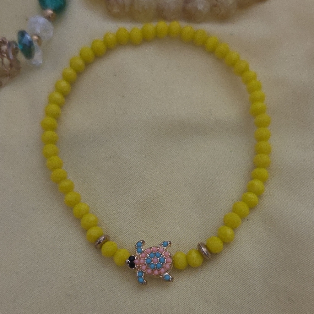 Colorful Beaded Kids Bracelet Set - Picture 2 of 4